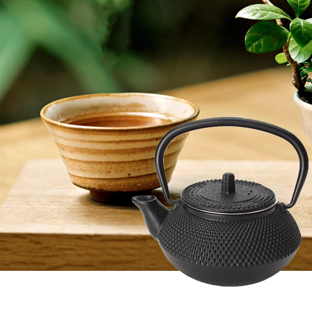 Аксессуары Прочный ситечко из чугуна Teaware японский стиль tetsulin чайник длинный рот бытовой кофе 300 мл