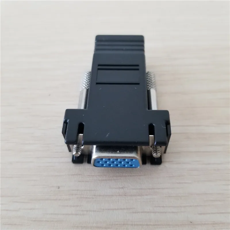 Адаптер-удлинитель VGA SVGA D-Sub HDB15 Мама-мама RJ-45 RJ45 | Компьютеры и офис