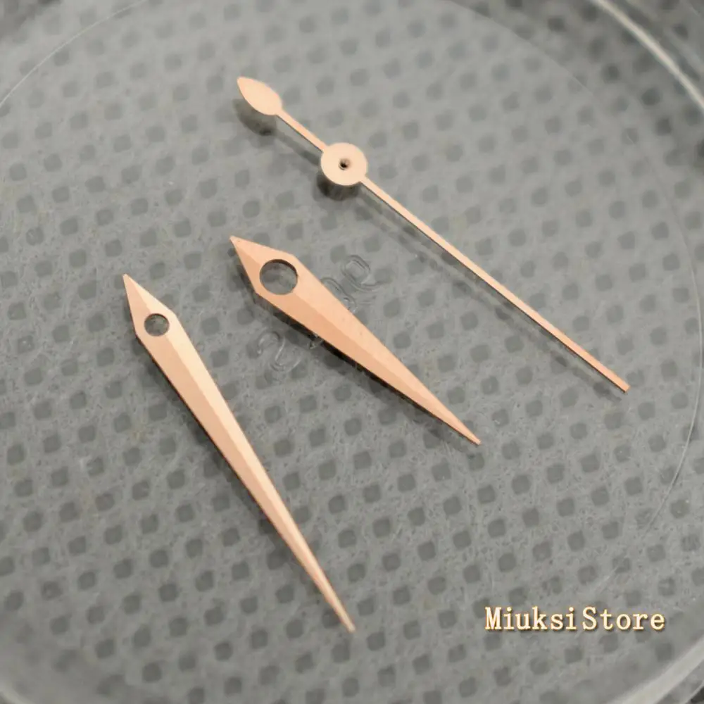 Deber серебро/розовое золото стрелки часов подходят Miyota 8205,8215, 821A Mingzhu DG2813 3804 движение