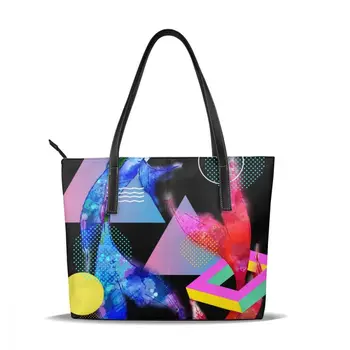 

NOISYDESIGNS Constellations Printing Handbags for Women Girl Shoulder Bag Ladies Femme Shopping Bag PU Leather