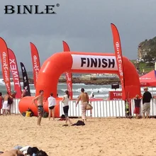 Реклама бегущий гоночный стартовый финишный линия надувная АРКА с воздуходувкой надувная палатка козловая для марафона
