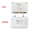 Sonoff 4CH 10A/Gang Wifi Smart Switch 4 Gang Four Channel Remote Wifi Light Switch Control 4 Devices Work with Alexa Google Home ► Photo 2/6