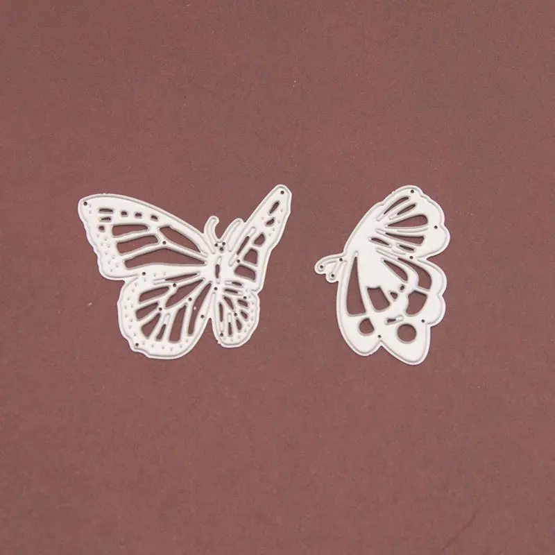 

Side Butterfly Metal Cutting Dies Scrapbooking Craft Mold Cut Die Stencil Handmade Paper Card Make Template Embossing 2021