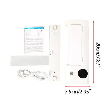 

Antibacteria UV Light Ultraviolet Toothbrush Sterilizer Automatic Toothpaste 77UD