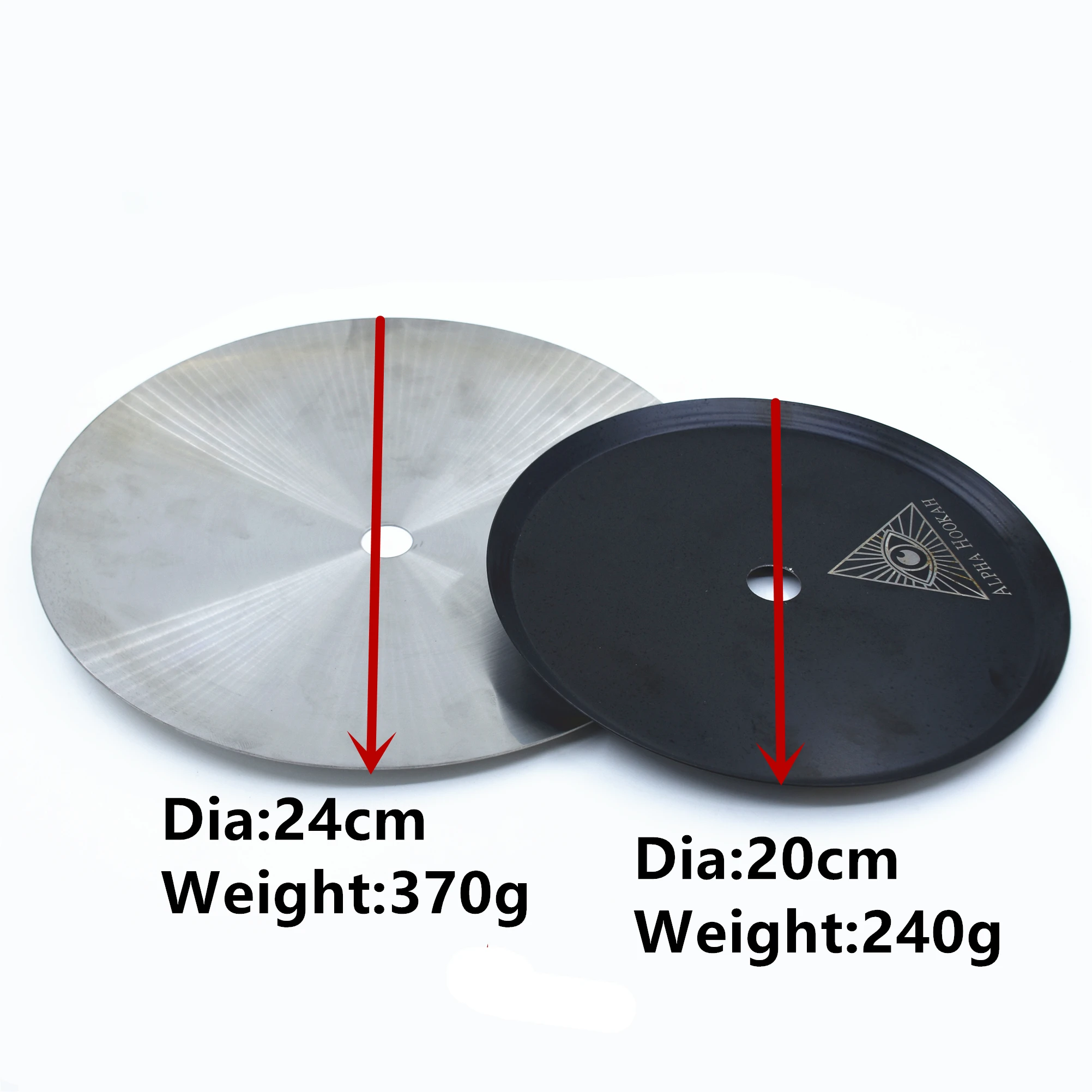 Shisha Hookah Metal Ash Tray Shisha Narguile Accessoires Hookah Trays Plate For Set Cachimba