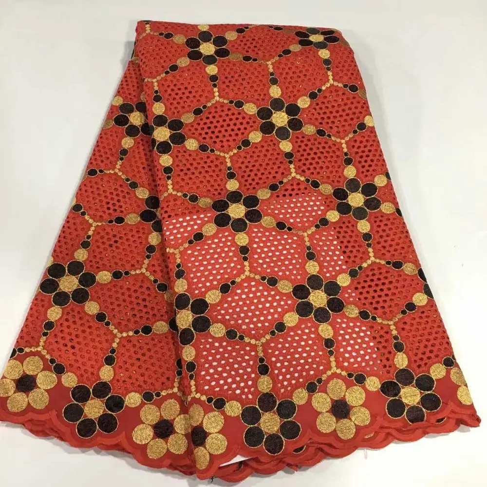 Высокое качество Королевское нигерийское кружево африканская кружевная ткань для вечерние платья. 5 ярдов HS01