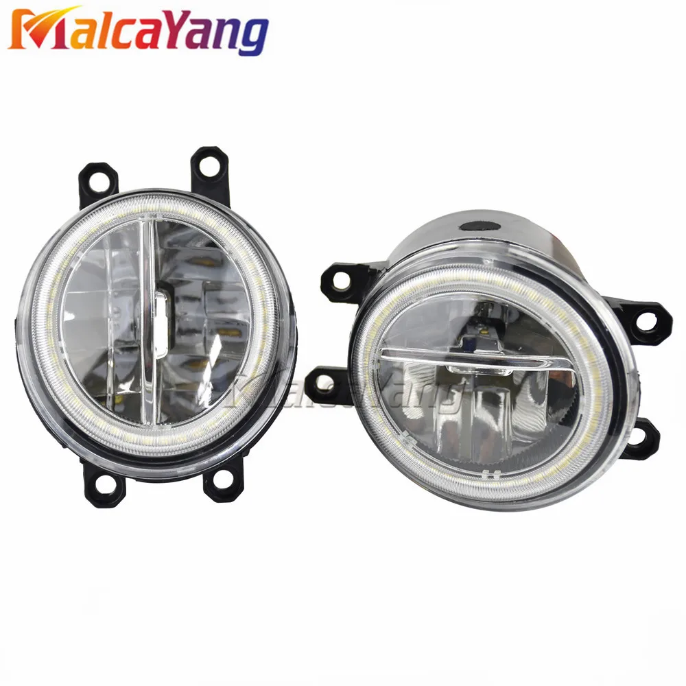 

2pcs/pair (LEFT+ RIGHT) Car Driving Front LED Fog Light For Toyota Vios / Yaris Sedan ZSP9 NCP9 2007-2010