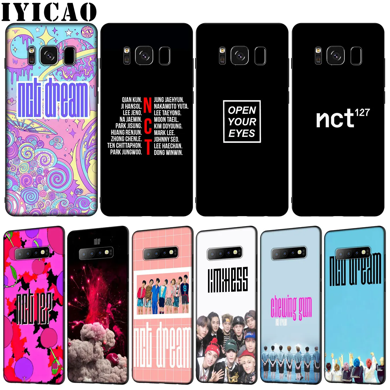 Kpop NCT 127 DREAM U Мягкий ТПУ силиконовый чехол для телефона Samsung Galaxy S20 Ultra S10 Lite S9 S8 Plus S6 S7
