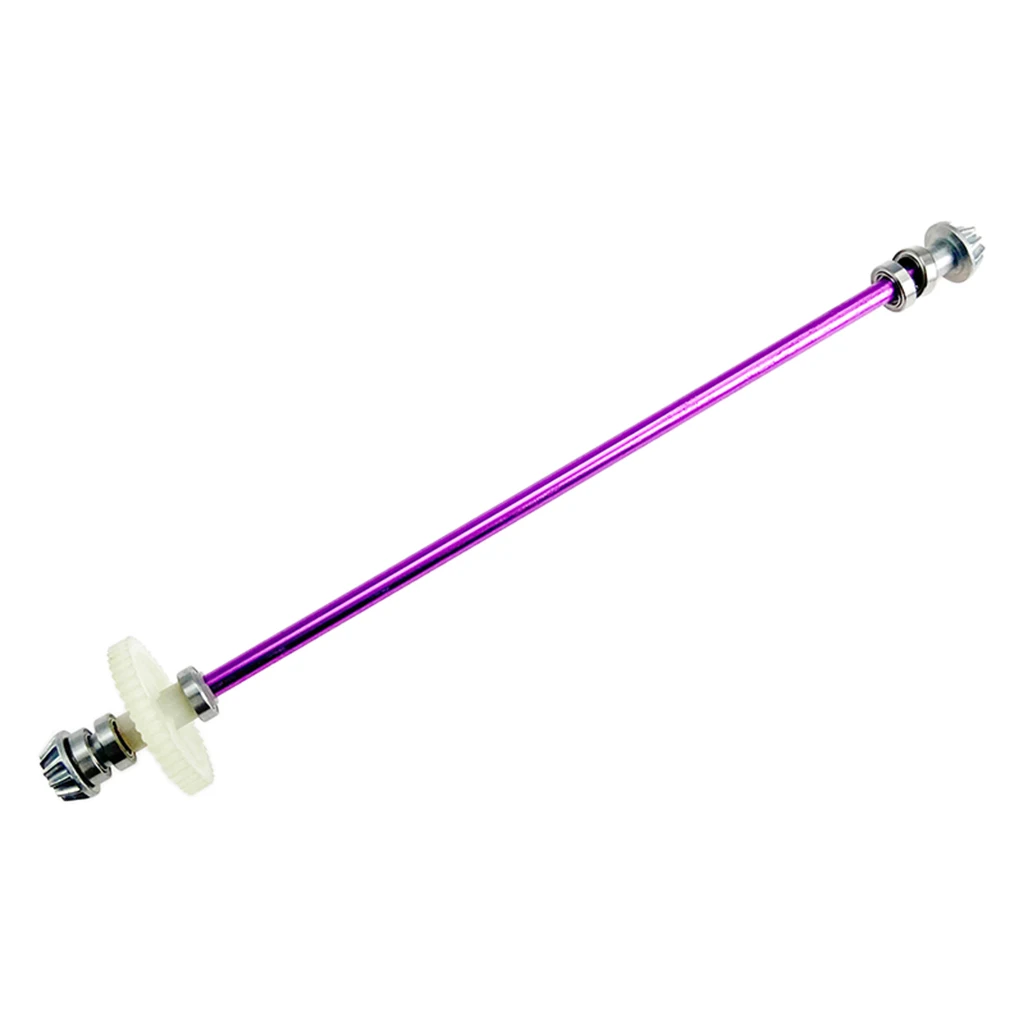 RC Car Metal Upgrade Drive Shaft for WLtoys 124019 RC Buggy Climbing Car Parts Accessory Purple