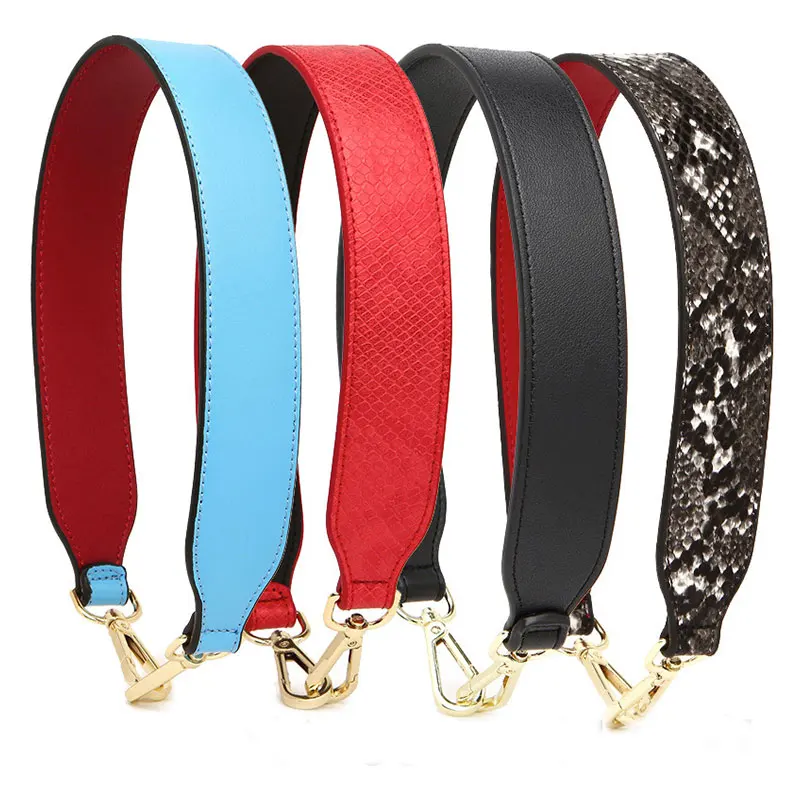 Женская сумка с ручками на ремне 54 см из искусственной кожи ремень со змеиным