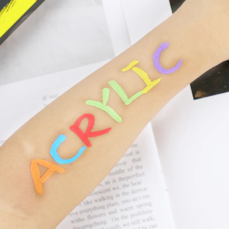 Акриловый маркер с перманентной краской ручка для поделок, керамические стекло ROCK фарфоровая кружка дерево Ткань Холст Краски ing 5 цветов