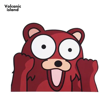

13cm x 10.3cm Pedobear YESSS Children Sticker Car Bumper Window Decal Cartoon Car Sticker Waterproof Accessories
