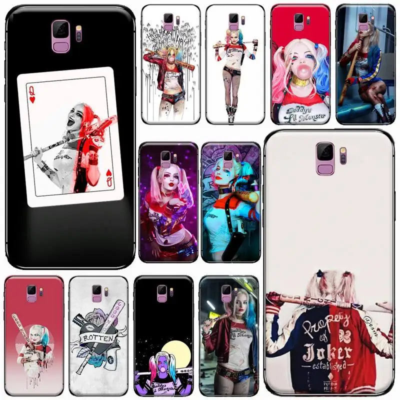 

Harley Quinn Phone Case For Samsung S6 S7 edge S8 S9 S10 e plus A10 A50 A70 note8 J7 2017