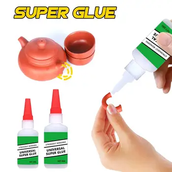 

30 / 50ml Universal Super Glue Strong Tile Repair Glue Adhesive For Resin Ceramic Metal Glass Super Drying Waterproof Glue