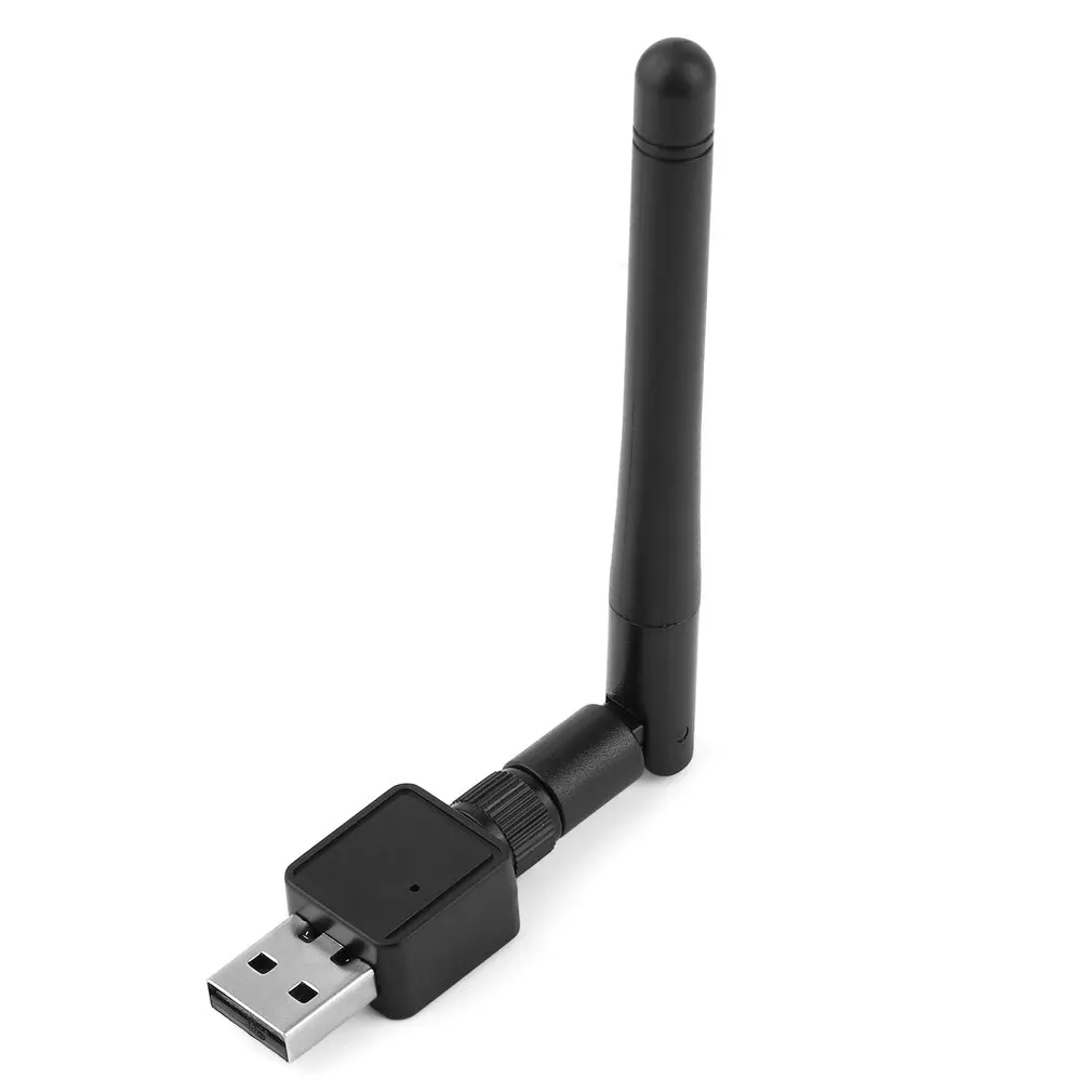Мини USB беспроводной WiFi адаптер 802.11n/g/b 150 Мбит/с сетевая LAN Карта с антенной