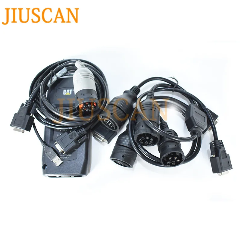 JIUSCAN9 14 Pin Диагностический кабель для ET Comm 3 комплект адаптеров