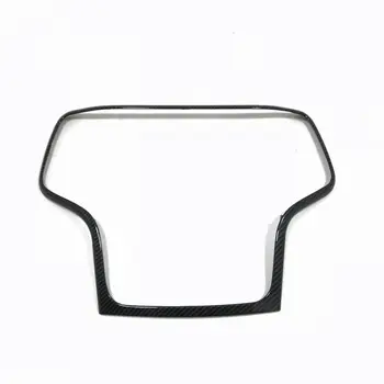 

Carbon Fiber Dashboard Navigation Cover Trim Replacement For Jeep Grand Cherokee 14-18 Interior Mouldings Decoration