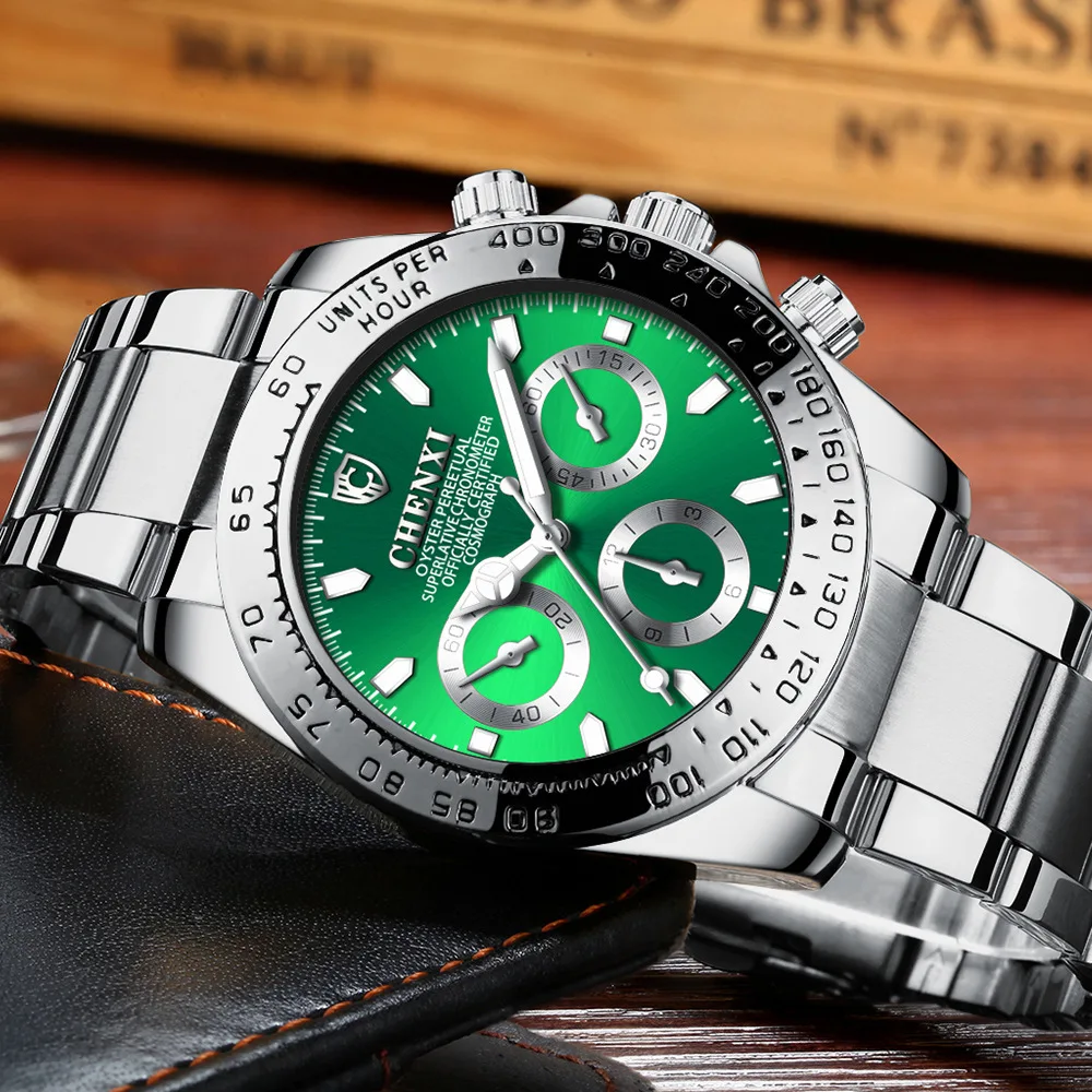 

Chenxi Brand Quartz Watch 086a Wechat Business Supply of Goods Steel Belt Business Watch Men