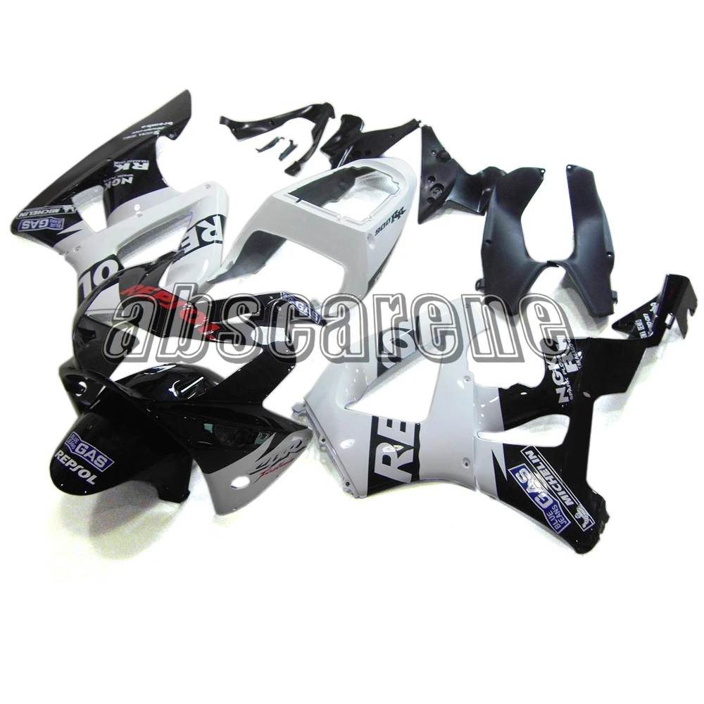 Полные Обтекатели для Honda CBR900RR 929 2000 2001 CBR 900RR 929 00 01 ABS пластик Кузов Белый Черный Cowlings Новые корпуса