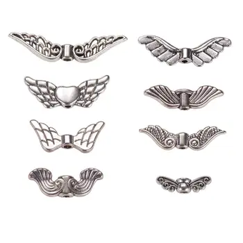 

1 Box Vintage Tibetan beads Wing Charm Beads Spacer Jewelry Findings 160pcs/box