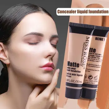 

Liquid Concealer Makeup Foundation Cream Scars Acne Cover Smooth Makeup Face Eyes Cosmetic Foundation New