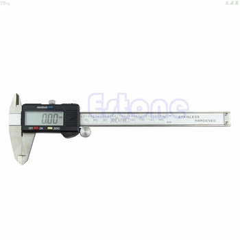 

6 Inch 150mm Electronic LCD Digital Vernier Caliper Gauge Ruler Stainless Steel M07 dropship