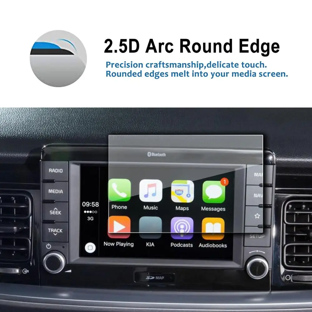LFOTPP For Kia Stonic 2017 2018 Car Multimedia Radio Display Screen Protective Film,Auto Interior Protective Sticker accessories LFOTPP For Kia Stonic 2017 2018 Car Multimedia Radio Display Screen Protective Film,Auto Interior Protective Sticker accessories