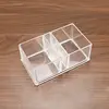 Clear Acrylic Cocktail Napkin Holder Tissue Box Paper Serviette Dispenser Bar Caddy Straws Organiser for Dining Table Home Decor 5