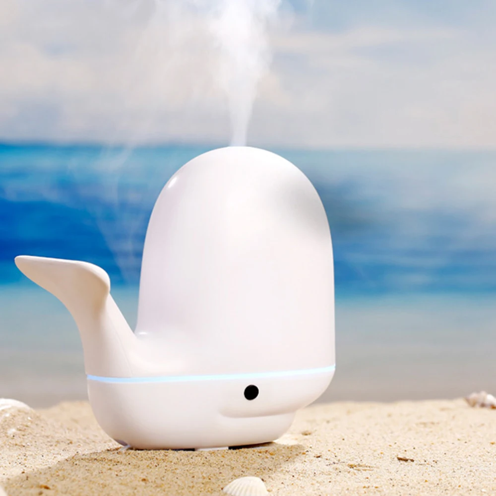 

200ml Air Humidifier Ultrasonic Aroma Diffuser Humidifier for home Essential Oil Diffuser Mist Maker Fogger LED Lamp