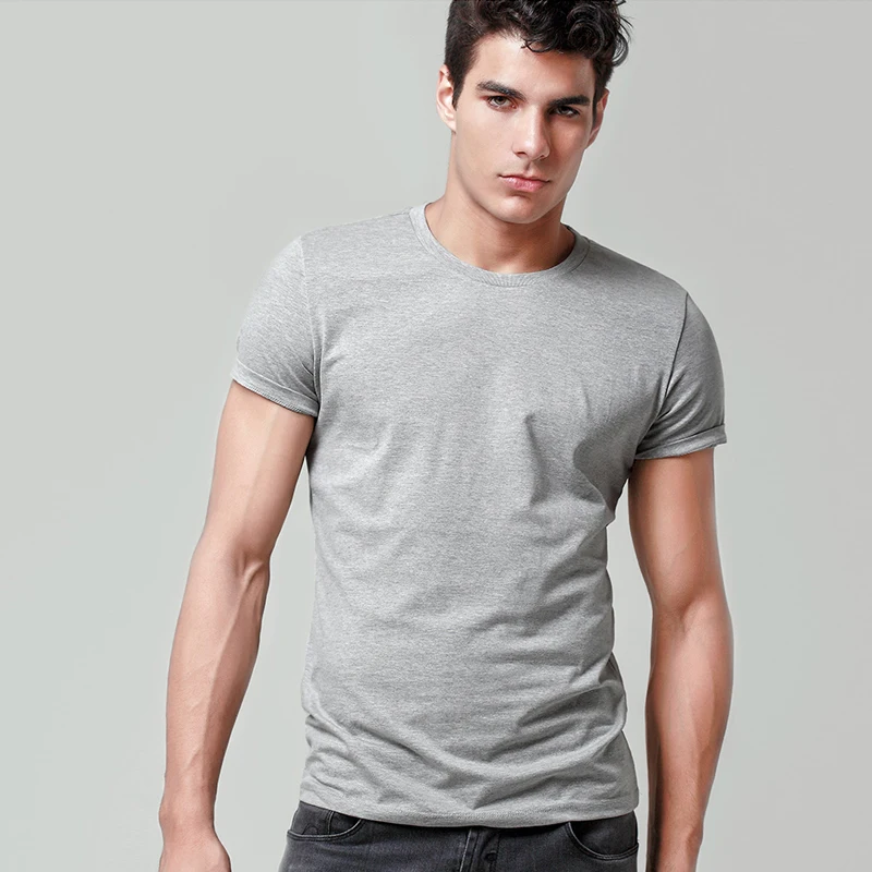 plain off white t shirt