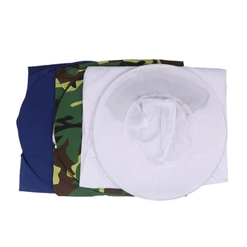 

Protective Beekeeping Jacket Veil Smock Equipment Bee Keeping Hat Sleeve Suit