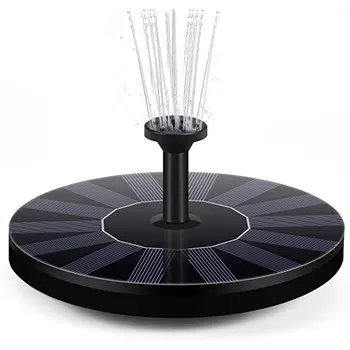 

Hobbylane Solar Fountain Floating Garden Water Fountain Pool Pond Decoration Solar Powered Fountain Water Pump