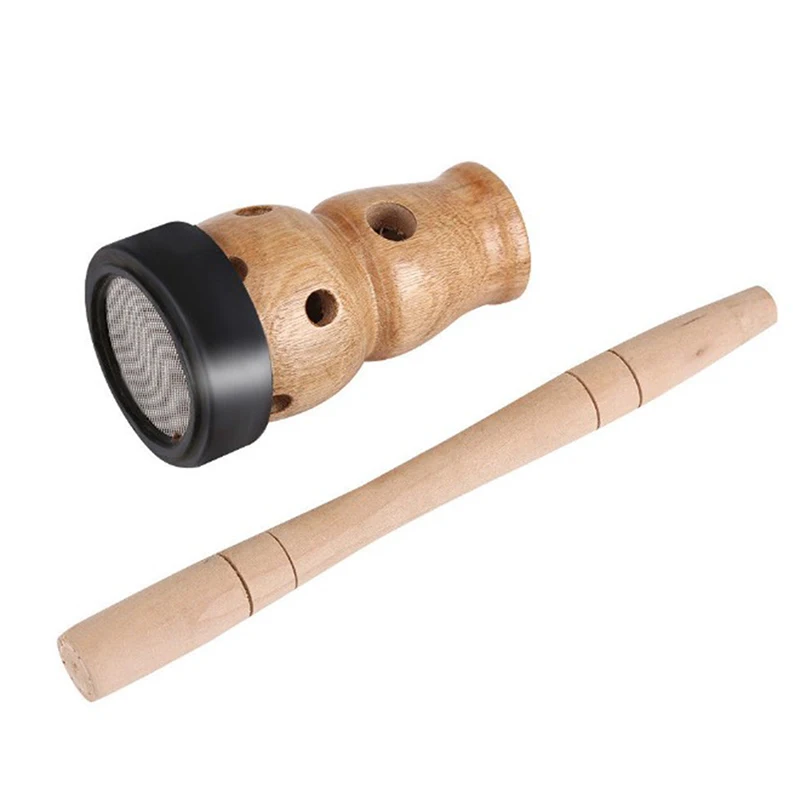 1 set Wooden Gourd Moxa Mugwort Moxibustion Box Gourd Device Massage Burner Roll Set Wormwood Artemisia Acupuncture Moxa