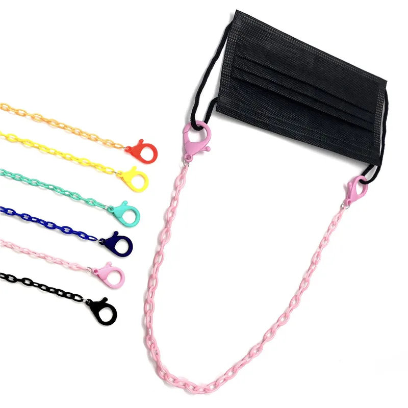 

Acrylic Mask Lanyard Mask Storage Artifact Portable Mask Storage Chain Student Chains For Storing Masks Glasses Chain