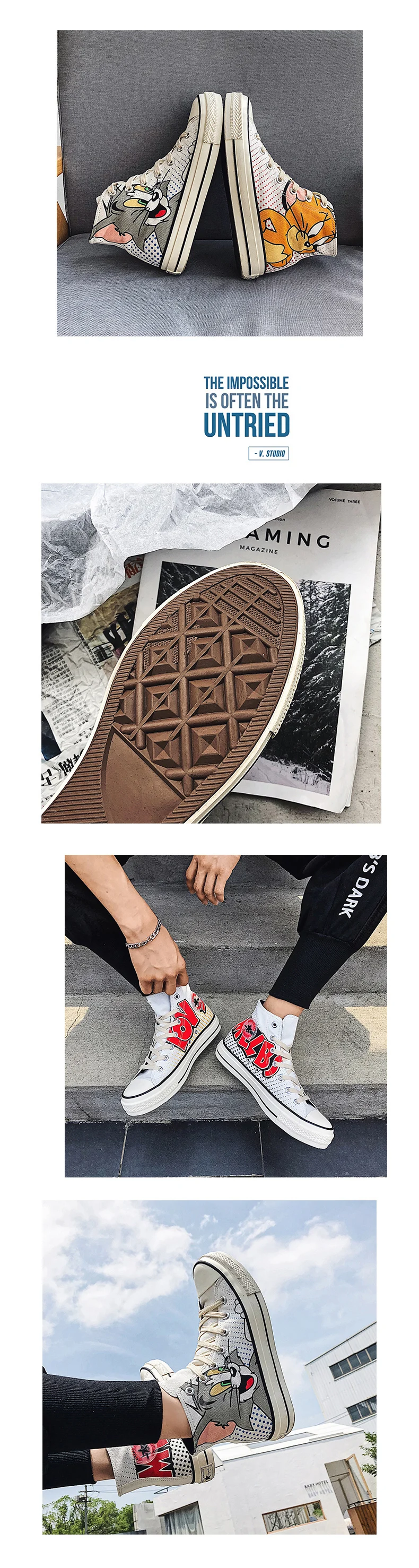 fashion canvas shoe