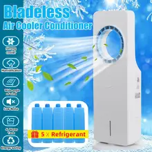 2020 Bladeless Water Cooling Cooler Fan No-blade Floorstanding Circulation Air Purifing Electric Air Conditioner + 5 Refrigerant 2020 Bladeless Water Cooling Cooler Fan No-blade Floorstanding Circulation Air Purifing Electric Air Conditioner + 5 Refrigerant