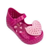Mini Melissa/прозрачные сандалии для девочек; летняя детская обувь ярких цветов для девочек; дышащая прозрачная обувь; сандалии для девочек; обувь; 14-18 см
