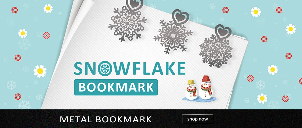 雪花书签3