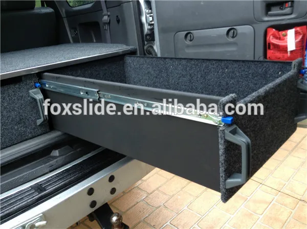 800mm Heavy Duty 225kg Locking Drawer Draw Slides Glide Rails Industrial Runners