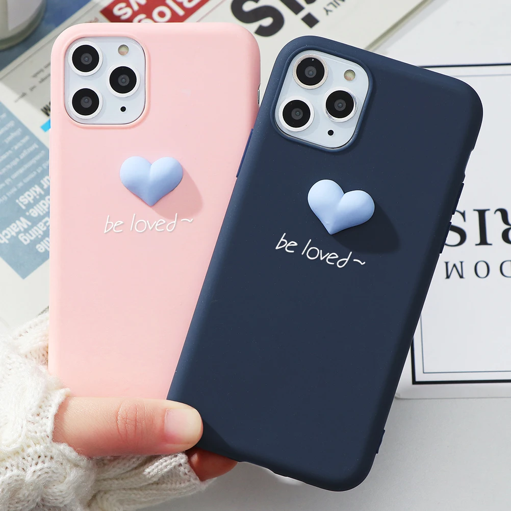 3D милый силиконовый чехол для iphone X XR XS MAX 6 s S 7 8 Plus Мягкий из ТПУ 11 pro max se 2020|Бамперы|