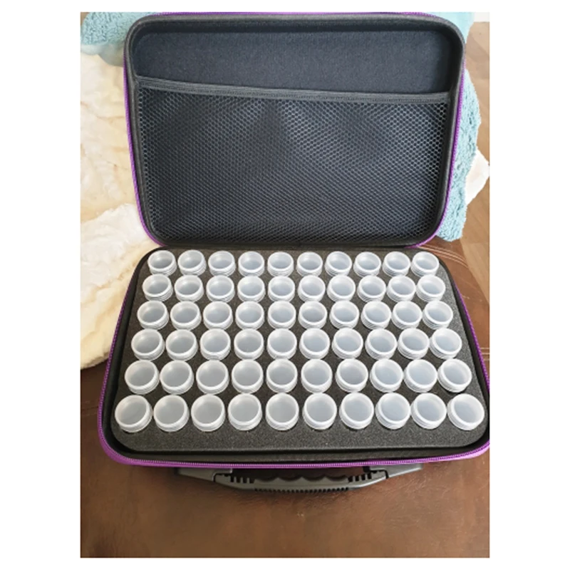 15/30/60 Bottles Diamond Painting Cross Stitch Accessories Tool Box Container Storage Full Square 5D Embroidery Mosaic | Дом и сад