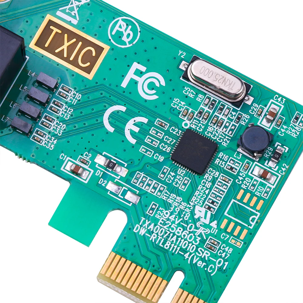 PCI Express PCI-E сетевая карта 1000 Мбит/с Gigabit Ethernet 10/100/1000 м RJ-45 сетевой адаптер конвертер сетевой контроллер новейшая