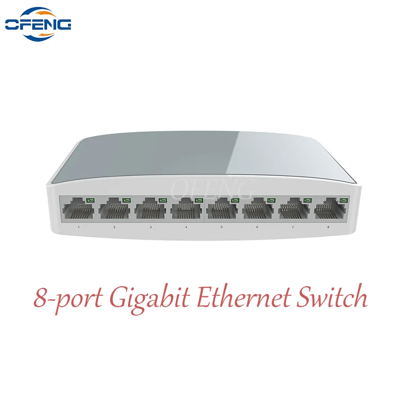 Умный коммутатор Ethernet 5/8 портов 10/100/1000 м гигабитный непромышленный POE 802 АФ/at для
