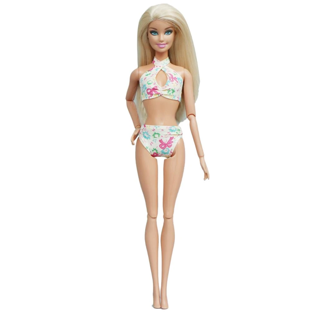 traje de bano floral para playa y piscina bikini sexy de moda para casa de munecas accesorios para munecas barbie juguete para ninos