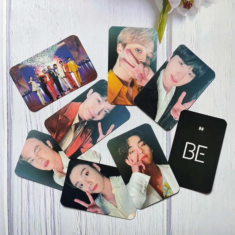 Группа Южной Кореи Kpop Bangtan Boys новый альбом BE M2U Lomo Box набор маленьких карт все стили