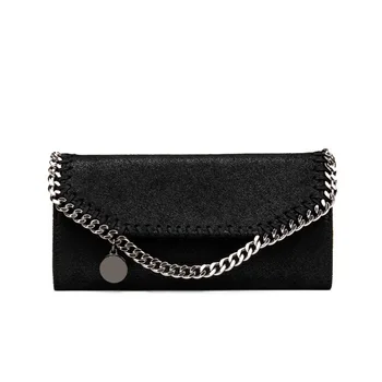 

2020 new o European and American fashion card package multi-function wallet fine chain hand wallet ladies long wallet