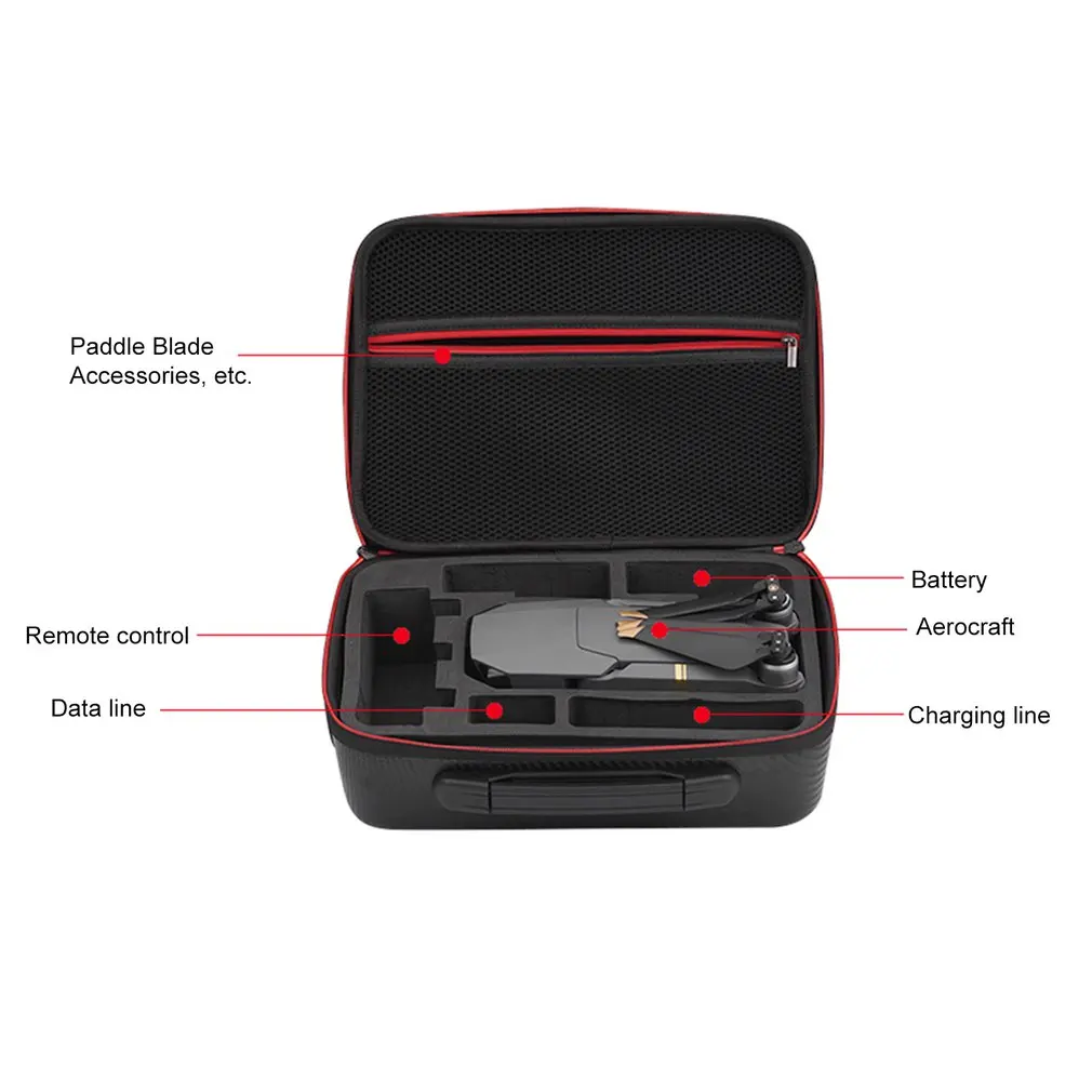 Для DJI Mavic Pro подходит Дрон удаленные аккумуляторы с контроллером и аксессуары нейлоновая сумка для хранения сумка чехол для переноски