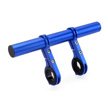 

IZTOSS Bike Handlebar Extender Handlebar Extension Carbon Fiber Mount Holder with Aluminum Alloy Bracket Space Saver-Black