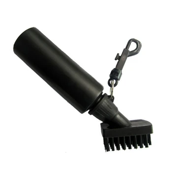 

Professional Hook Tool Protable Accessories Black Multipurpose Family With Extrusion Water Bottle Golf Club Cleaning Brush