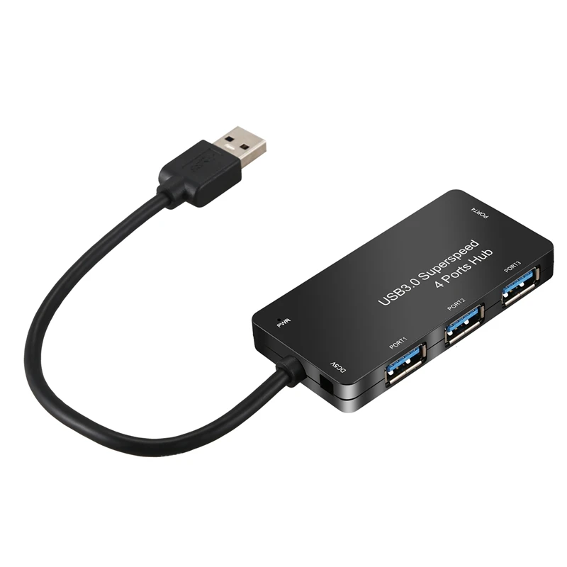 Ультра мини-концентратор USB 3,0 A 4 разъема